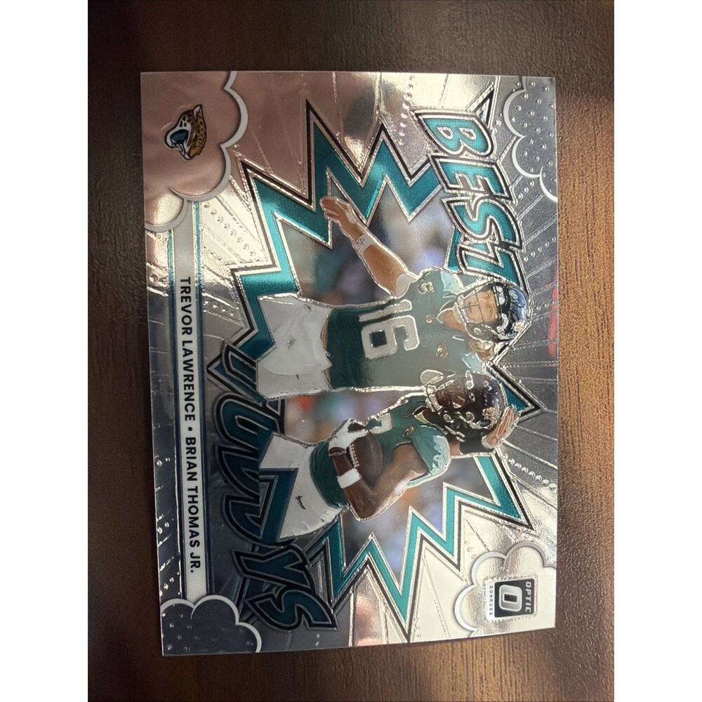 2025 Panini Donruss Optic - Best Tuddys Trevor Lawrence , Brian Thomas Jr #10
